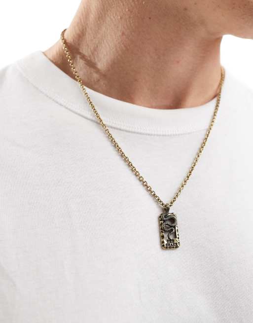 Classics 77 - Ketting met slanghangertje in goud