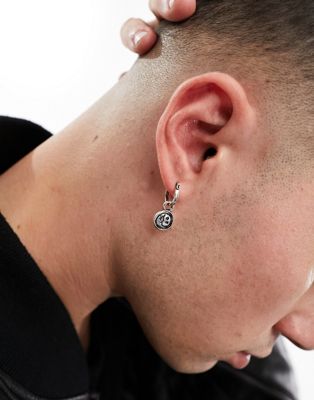 Classics 77 luna drop earrings in silver - ASOS Price Checker