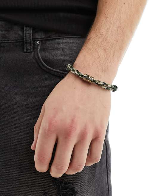 Classics - 77 Palm Beach - Bracciale verde in corda 