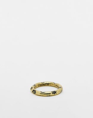 Classics 77 Classics 77 peace of mind band ring in gold