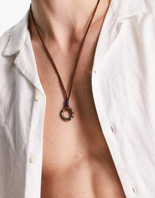 Classics 77 - Peace of mind - Collier à cordon - Marron