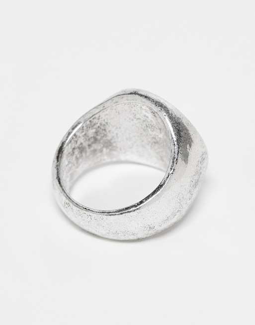 Classics 77 Peace of Mind semi precious stone signet ring in silver, 3 of 4