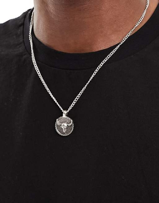 Silver eagle clearance coin necklace