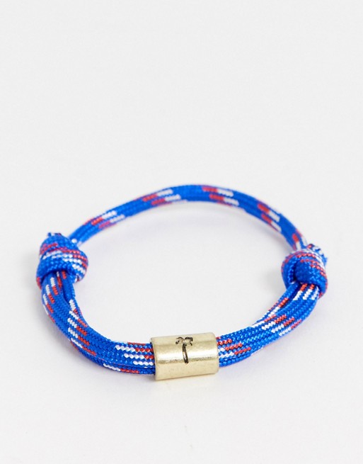 Classics 77 rope bracelet in blue