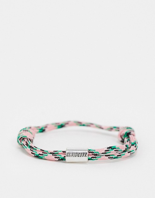 Classics 77 rope bracelet in pink