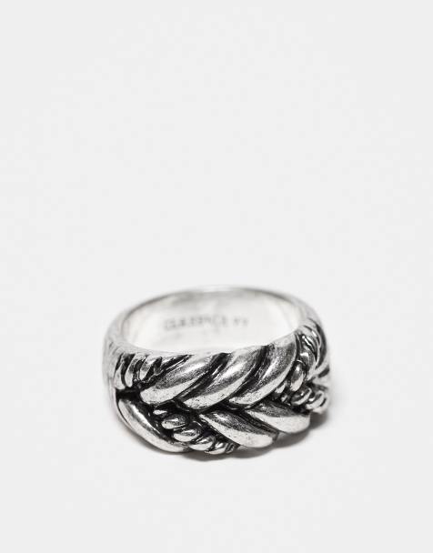 Classics 77 – Silverfärgad ring med flätad design - view 1