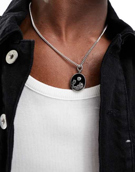 Classics 77 – Silverfärgat halsband med 