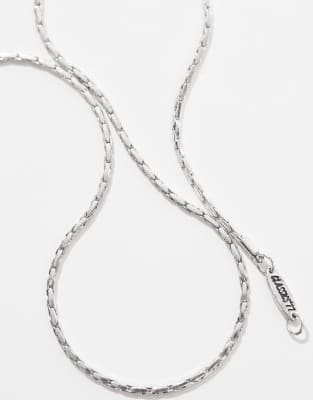 Classics 77 Snake Chain Necklace In Silver