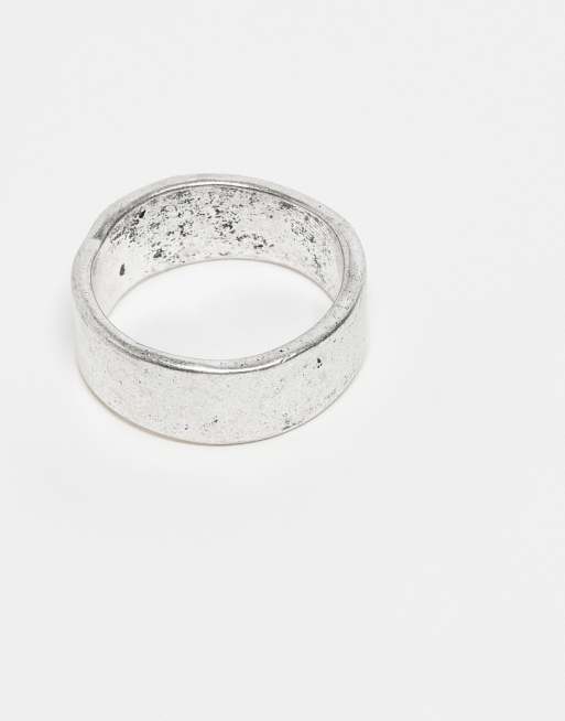 Classics 77 sun engraved band ring in silver tone, 3 of 3