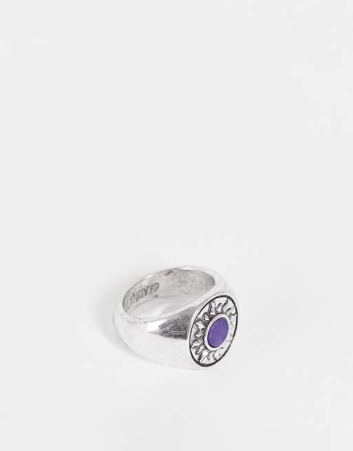 Classics 77 - Sunseeker - Anello color argento con sigillo