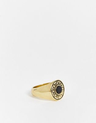 Classics 77 sunseeker signet ring in gold