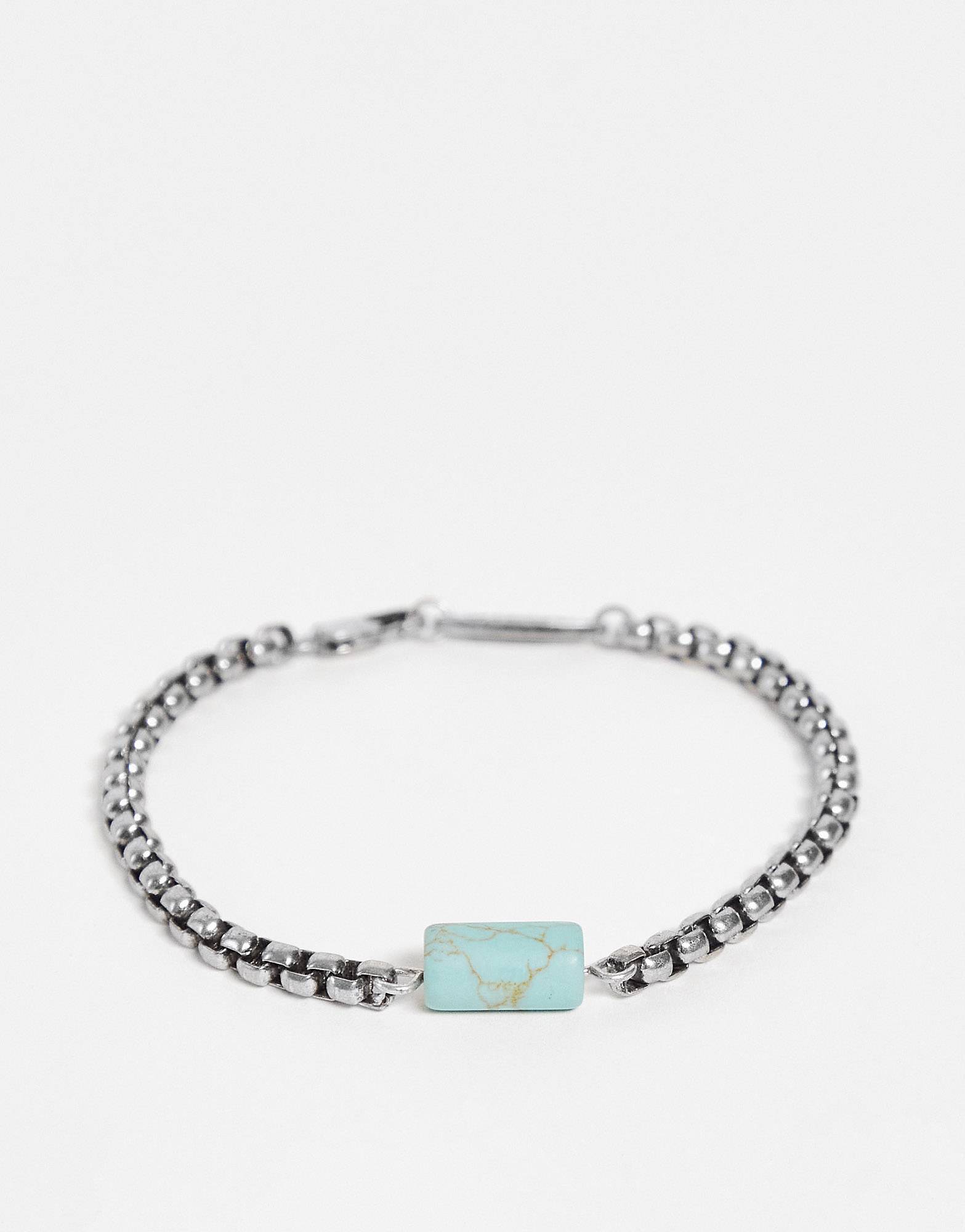asos.com | Classics 77 totem chain bracelet in silver
