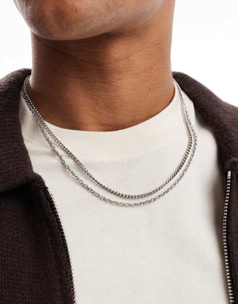 Classics 77 - Collier chaîne double-rang - Argenté - view 1