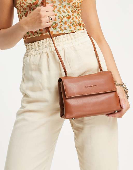 Borsa tracolla color cuoio hot sale