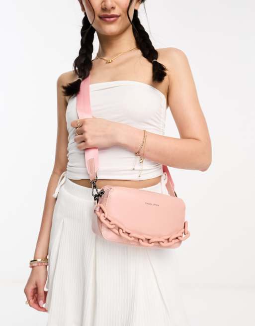 Claudia Canova mini crossbody bag in pink