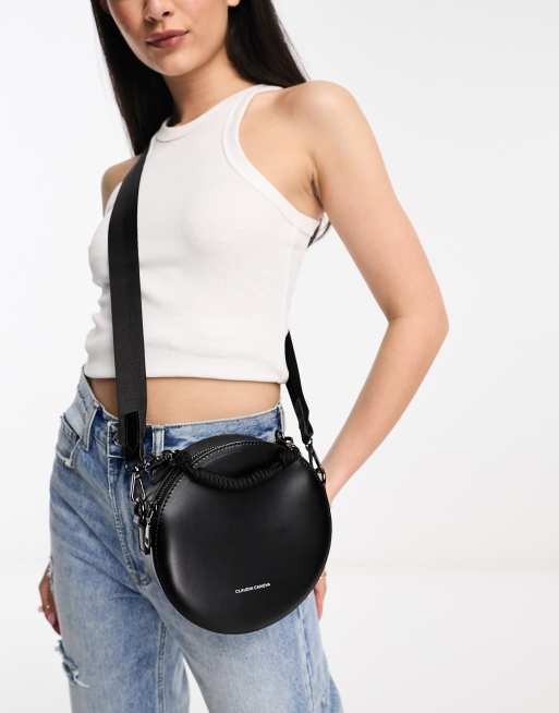 Black circle cross body bag new arrivals