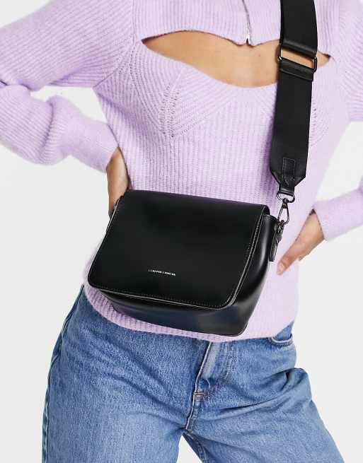 Claudia Canova crossbody bag in black | ASOS