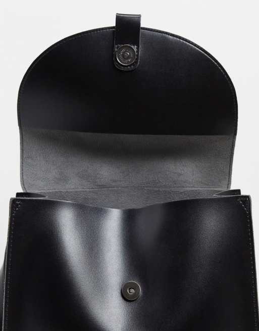 Claudia Canova curved backpack in black