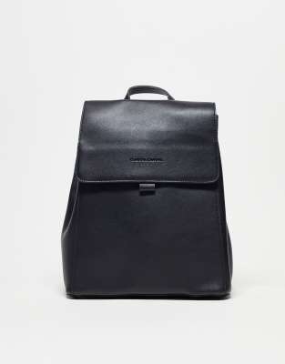 Claudia Canova flap over backpack in black