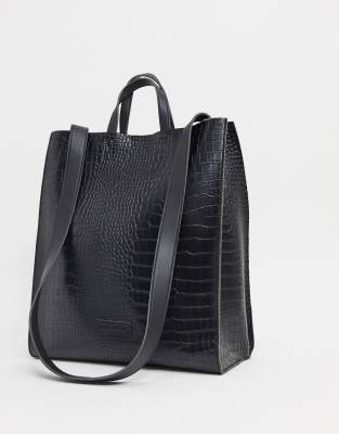 Claudia Canova shoulder tote bag in black