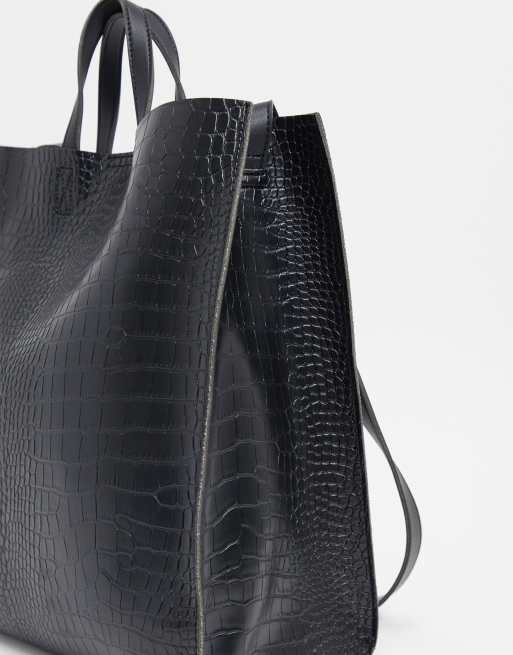 Claudia Canova large tote bag in black