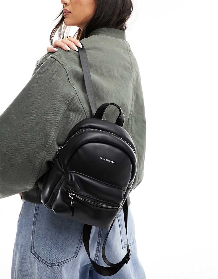 mini backpack in black