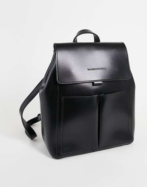 Claudia Canova – Rucksack mit zwei Taschen in Schwarz 