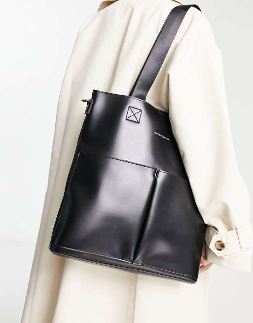 Claudia Canova - Sort tote-taske med to lommer