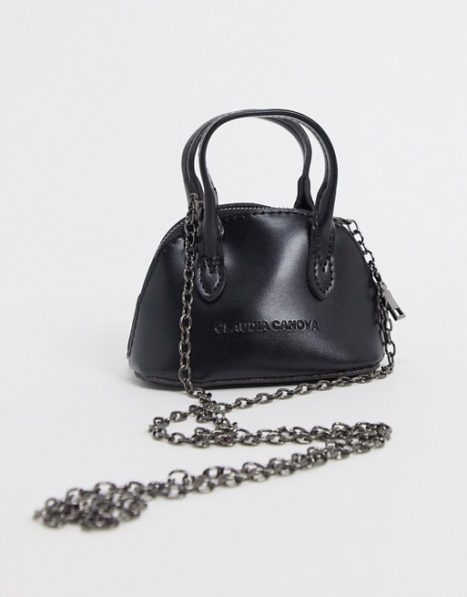 Claudia Canova super mini grab bag in black