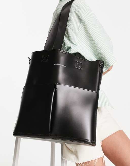 Claudia Canova shoulder tote bag in black