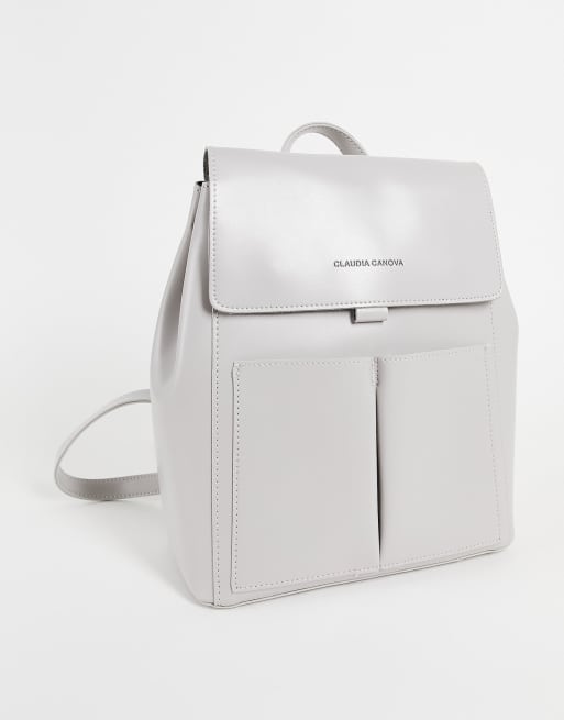 Claudia Canova - Zaino grigio con due tasche