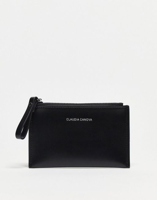 Leather Cardholder with Zip Calvin Klein®