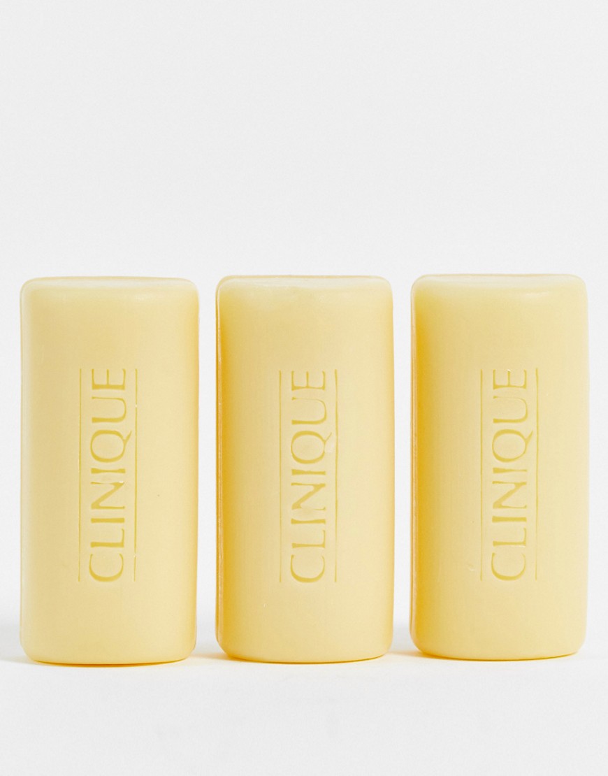 Clinique - 3 Kleine milde zeepjes 150 g-Zonder kleur