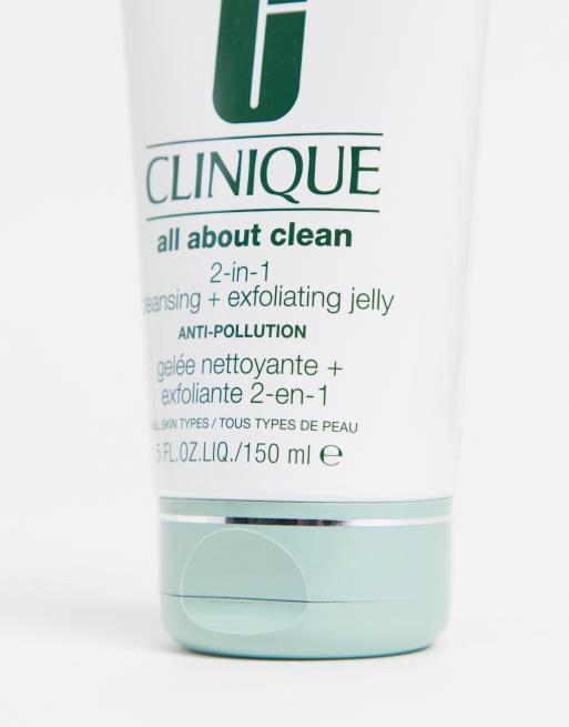 Clinique - All About Clean - 2-i-1 rens og eksfolierende gelé på 150 ml, 3 af 4