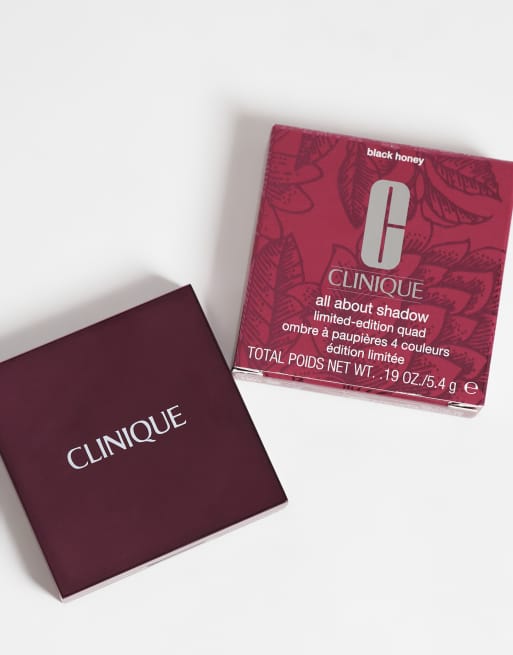 Clinique All About Shadow Eyeshadow Quad in Black Honey, 2 of 4