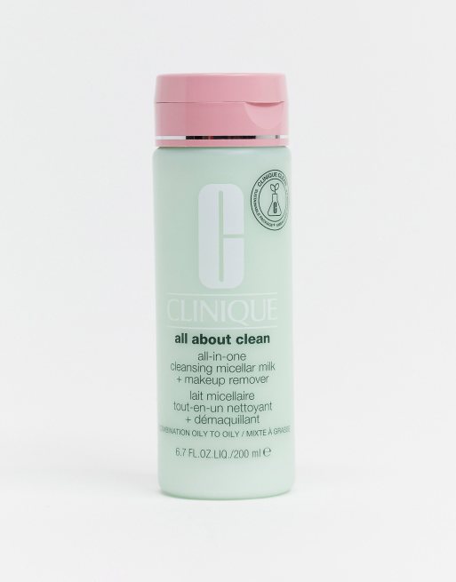 Beperkt Onzuiver weg te verspillen Clinique - All In One - Cleansing Micellar Milk 200 ml - Huidtype 1 en 2 |  ASOS