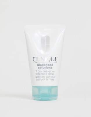 Clinique - Blackhead Solutions 7 day Deep Pore Cleanse & Scrub, 150 ml-Keine Farbe