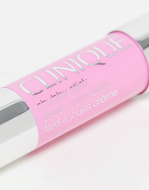Clinique – Chubby Stick – Balsam koloryzujący do policzków – Poppin' Pink, 3 z 4