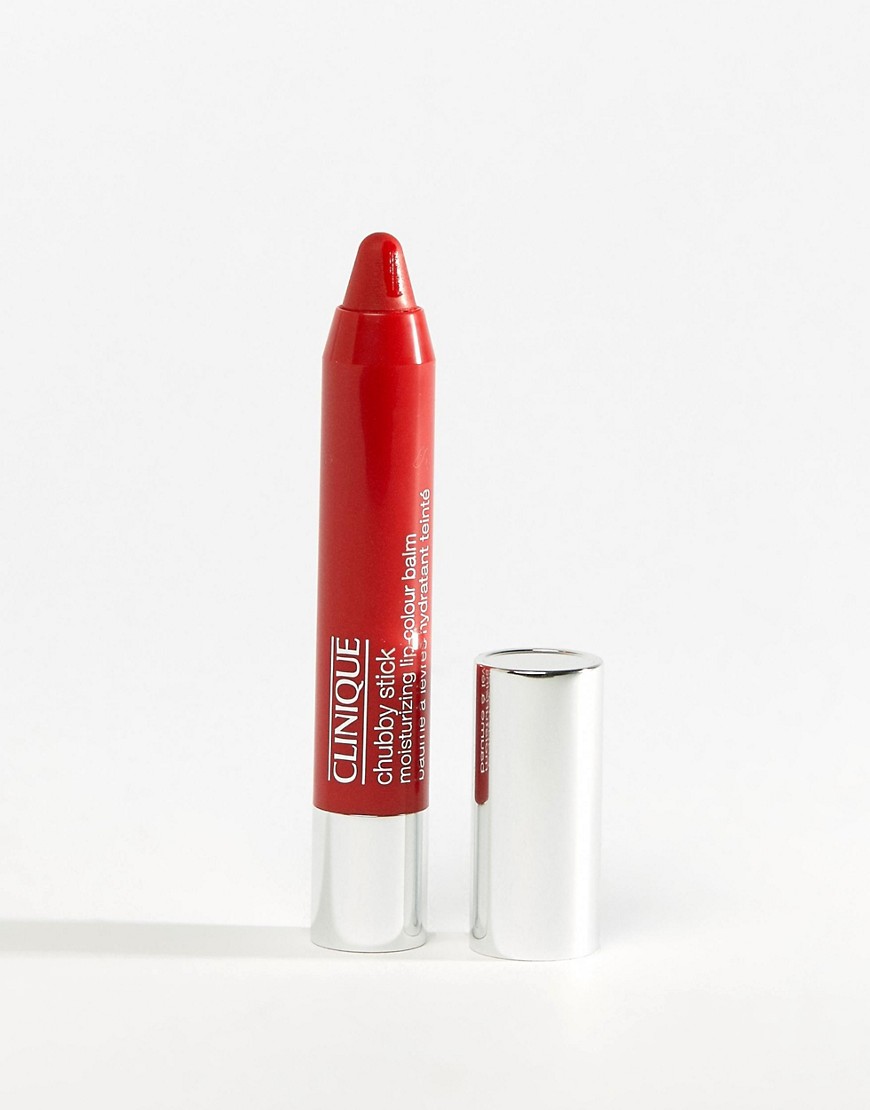 Clinique Chubby Stick Moisturizing Lip Colour Balm- Two Ton Tomatoes-Red