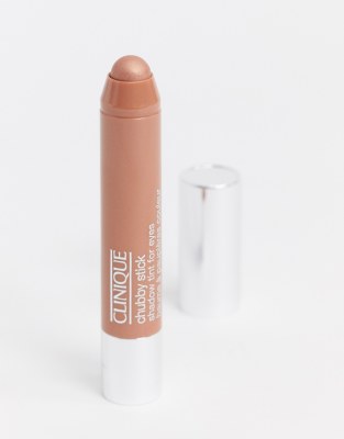 clinique chubby stick shadow tint for eyes ample amber