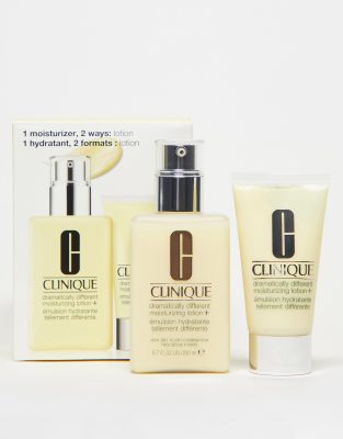 Clinique - Dramatically Different - Feuchtigkeitslotion, zweiteiliges Hautpflege-Geschenkset-Keine Farbe