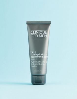 Clinique For Men – 2 i 1 Fuktkräm & skägg-balsam-Ingen färg