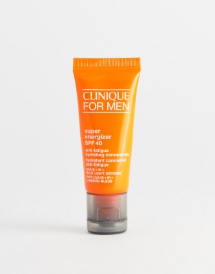 Clinique For Men - Concentrato mini idratante superenergizzante defaticante SPF 40 15 ml
