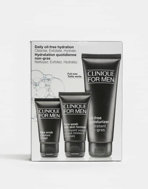 Clinique For Men - Daily Hydration - Gavesæt med produkter til fedtet hud