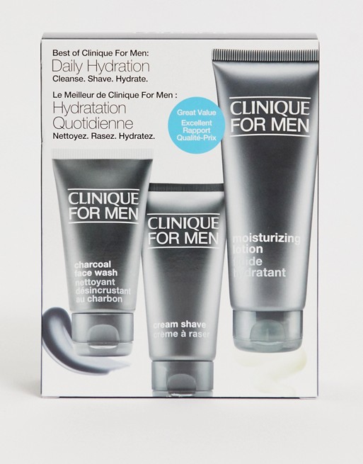 Clinique for men daily hydration set