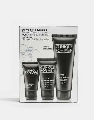 Clinique For Men - Hydratation quotidienne - Coffret soins de la peau homme pour peaux grasses-Pas de couleur