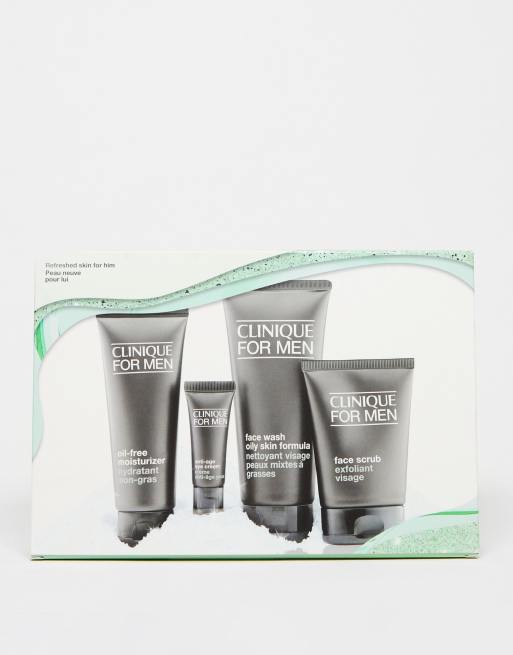 Clinique For Men - Skincare Essentials - Set regalo per pelli grasse (risparmia il 15%)