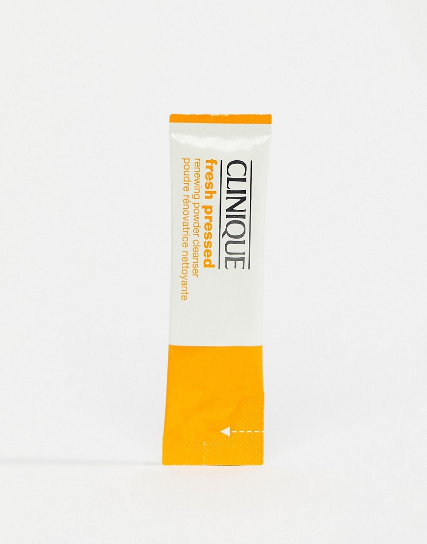 Clinique - Fresh Pressed Pure Vitamin C 5% - Vernieuwende poederreiniger 0,5g X28-Geen kleur
