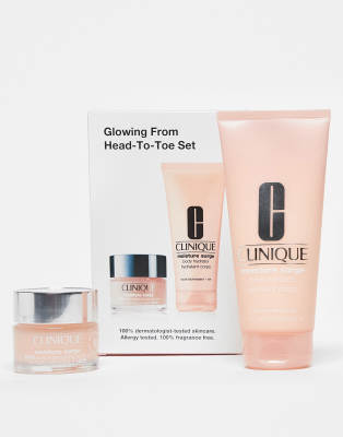 Clinique Clinique Glowing From Head-To-Toe Gift Set - 35% Saving-No colour