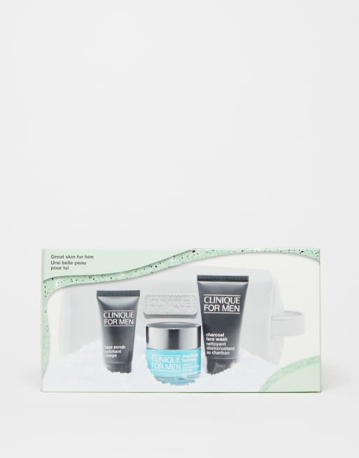 Clinique - Great Skin For Him: Gavesæt med hudplejeprodukter til mænd (spar 20%)